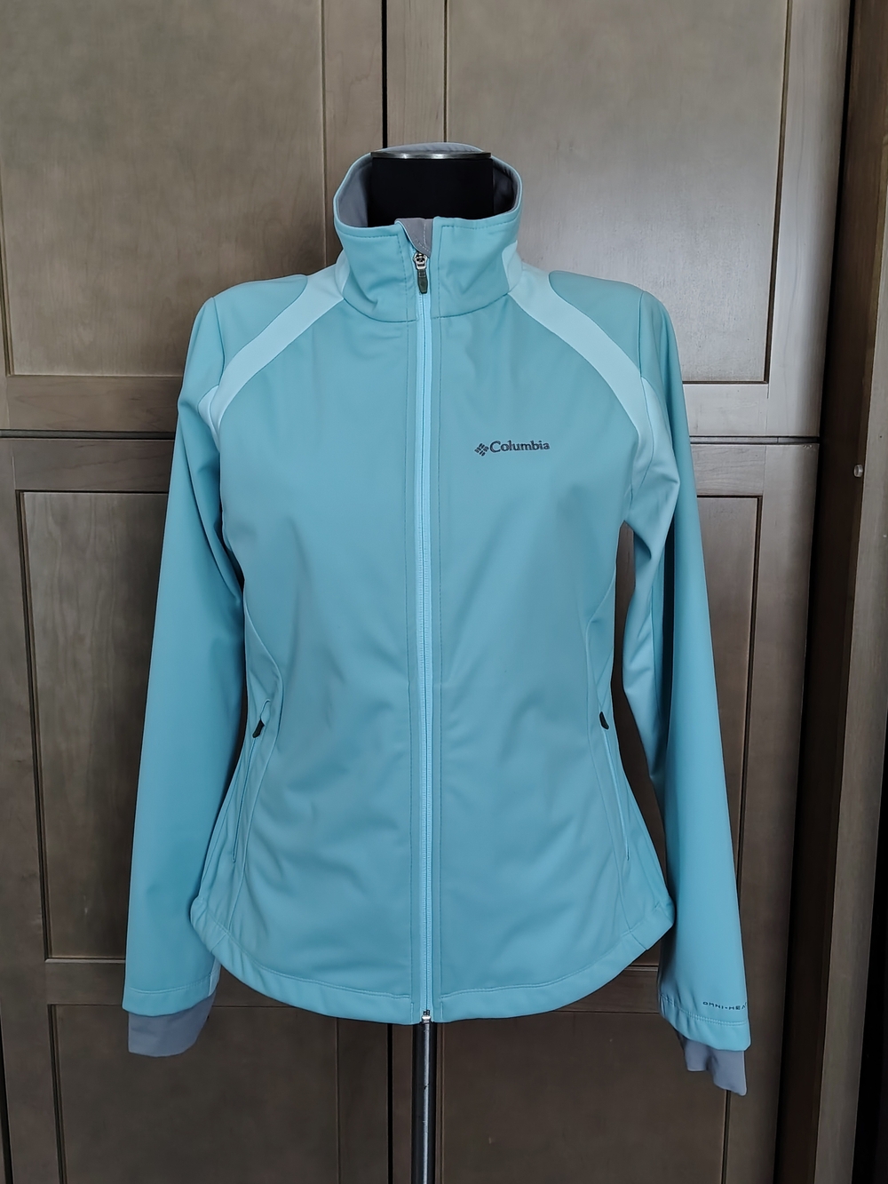Columbia Women's Seafoam Green Omni-Heat Advanced Repellency Softshell Jacket